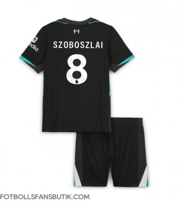 Liverpool Dominik Szoboszlai #8 Replika Bortatröja Barn 2024-25 Kortärmad (+ Korta byxor)